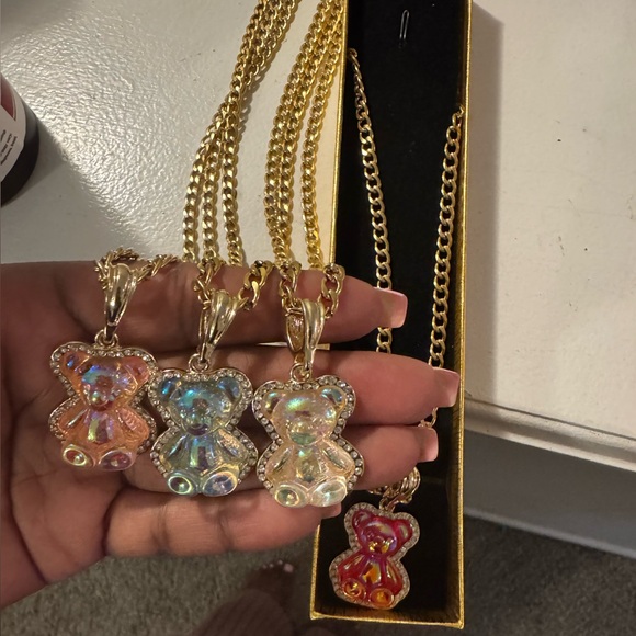 Jewelry - Teddy Bear Pendant Necklace